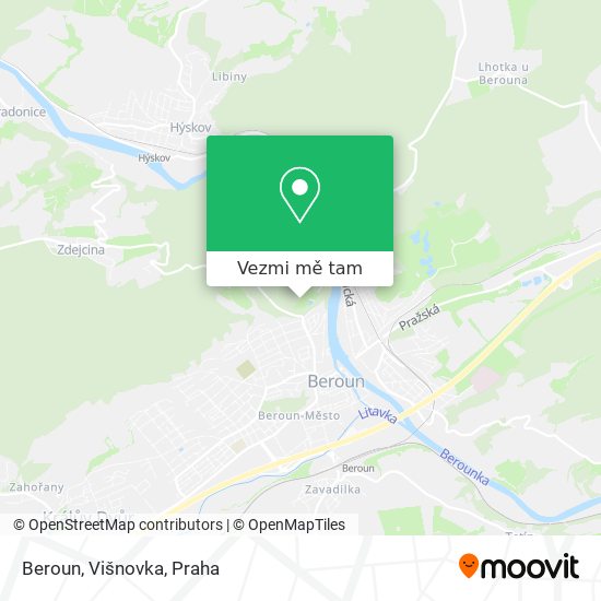 Beroun, Višnovka mapa