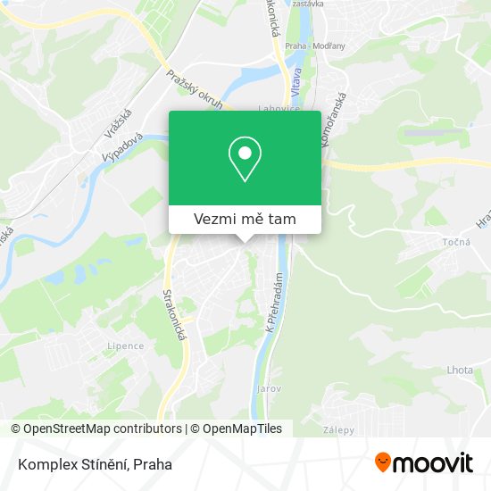 Komplex Stínění mapa