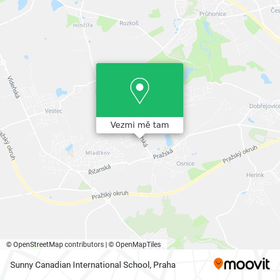 Sunny Canadian International School mapa