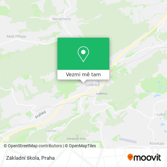 Základní škola mapa