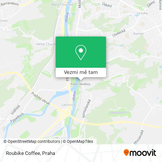 Roubike Coffee mapa