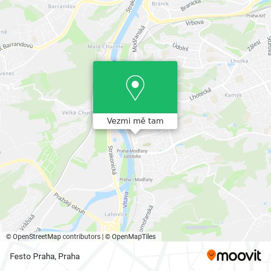 Festo Praha mapa