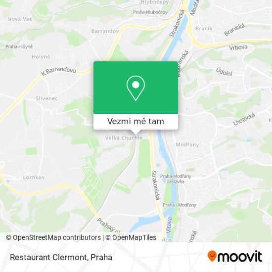 Restaurant Clermont mapa