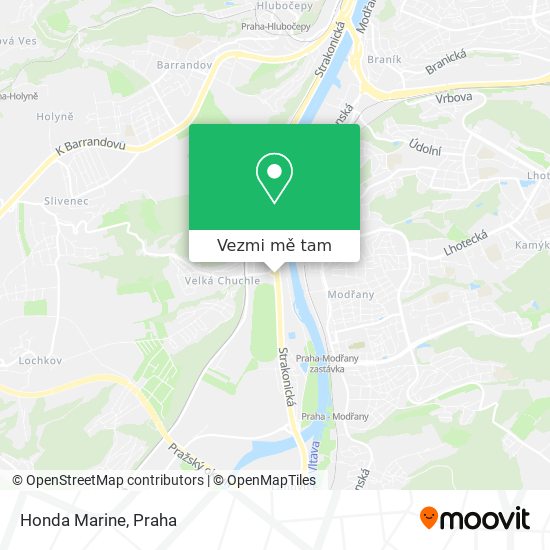 Honda Marine mapa