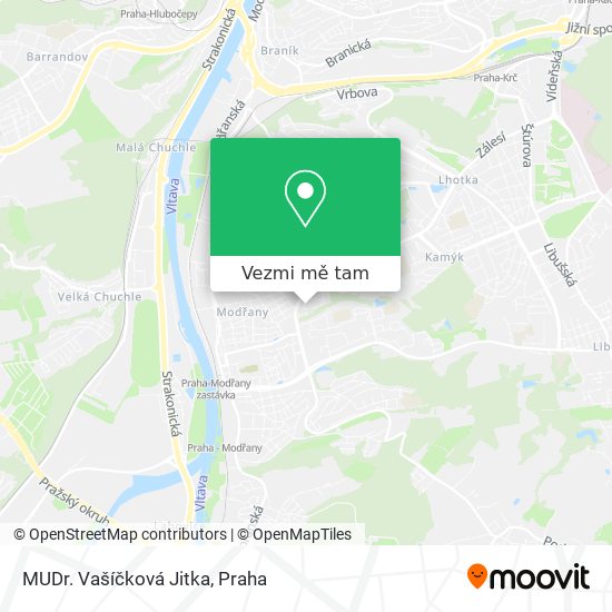MUDr. Vašíčková Jitka mapa