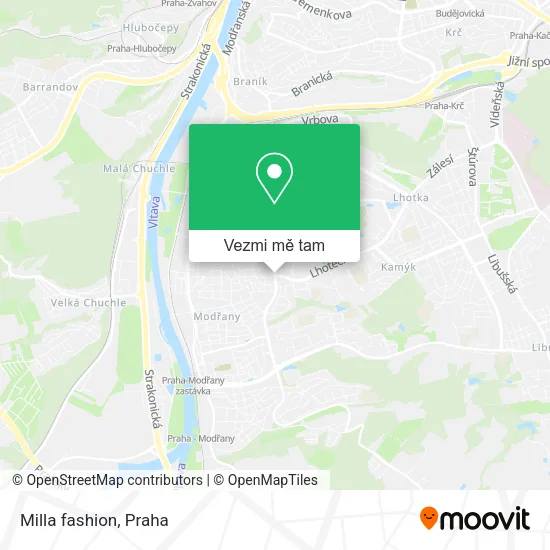 Milla fashion mapa