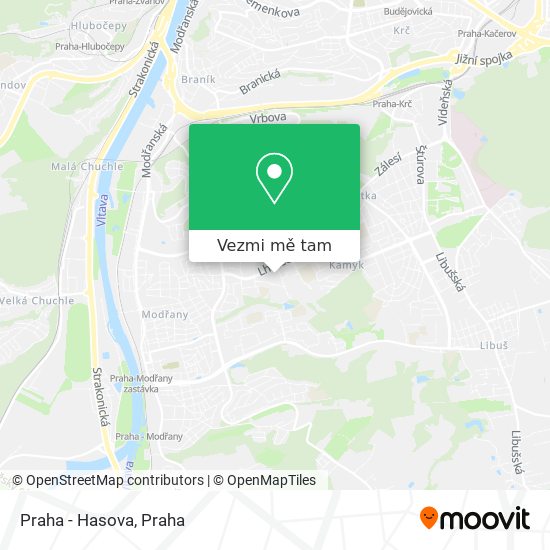 Praha - Hasova mapa