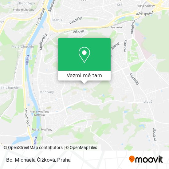 Bc. Michaela Čížková mapa