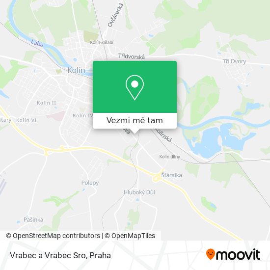 Vrabec a Vrabec Sro mapa