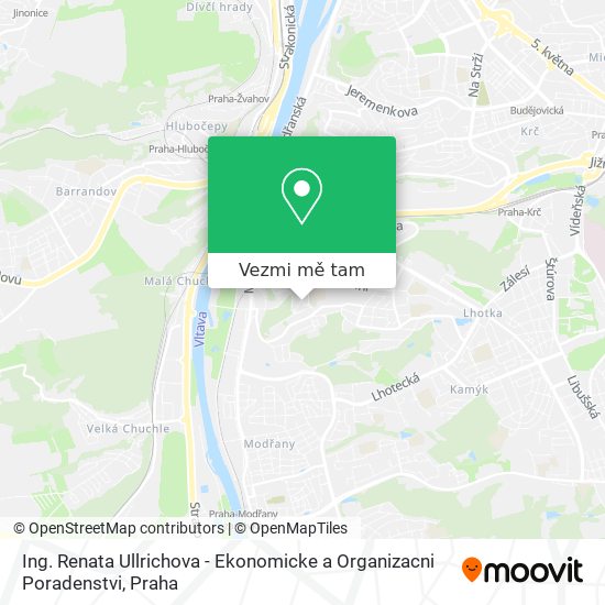 Ing. Renata Ullrichova - Ekonomicke a Organizacni Poradenstvi mapa