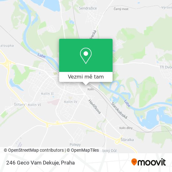 246 Geco Vam Dekuje mapa