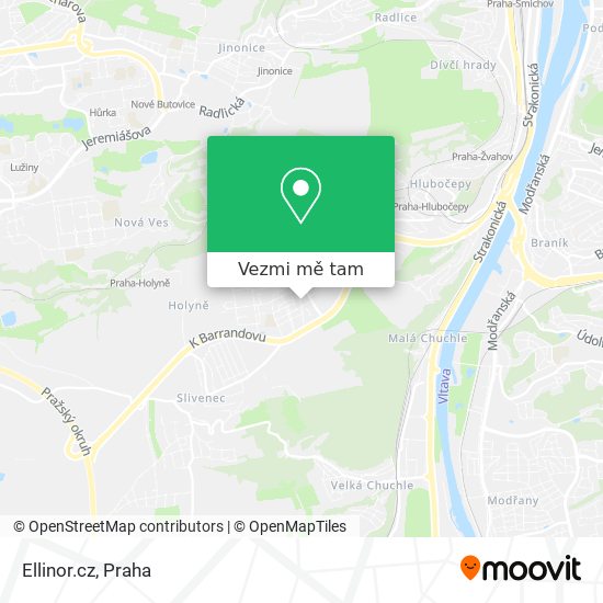 Ellinor.cz mapa