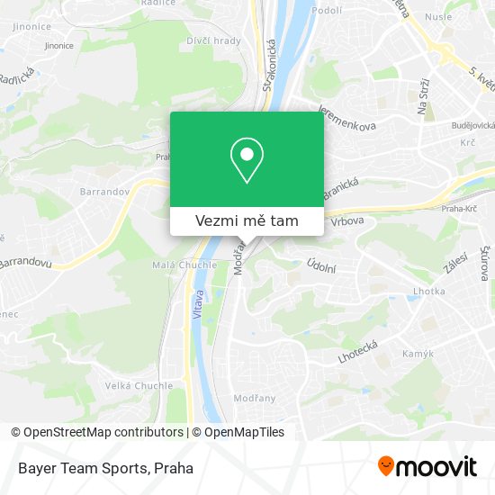 Bayer Team Sports mapa
