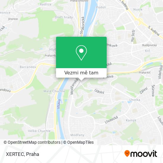 XERTEC mapa