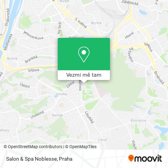 Salon & Spa Noblesse mapa