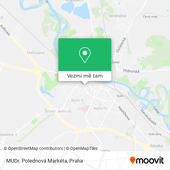 MUDr. Polednová Markéta mapa