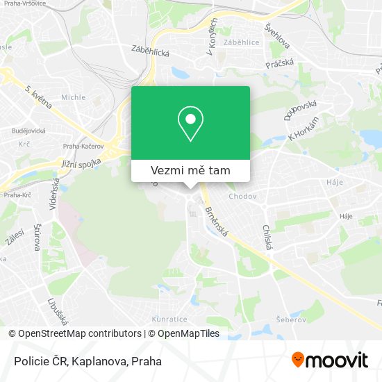 Policie ČR, Kaplanova mapa