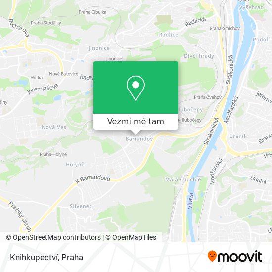 Knihkupectví mapa