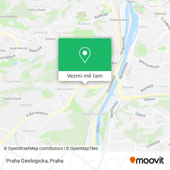Praha Geologicka mapa