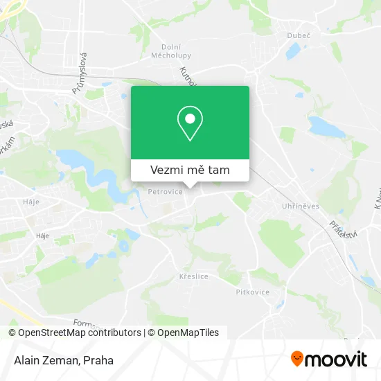 Alain Zeman mapa