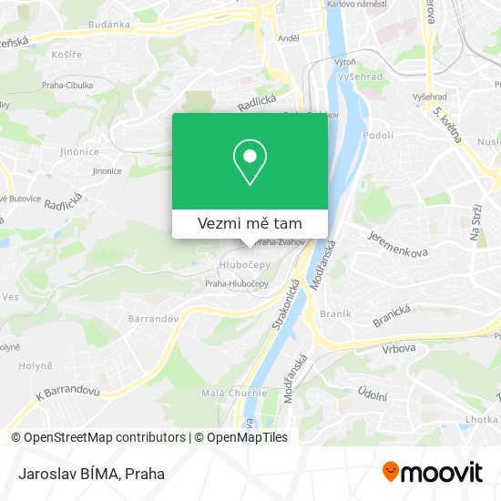 Jaroslav BÍMA mapa
