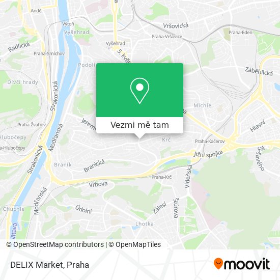 DELIX Market mapa