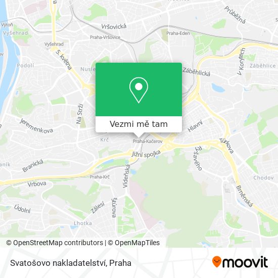 Svatošovo nakladatelství mapa