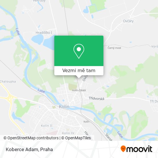 Koberce Adam mapa