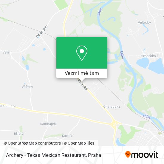 Archery - Texas Mexican Restaurant mapa