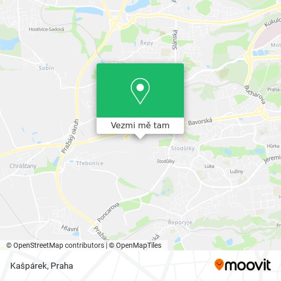 Kašpárek mapa