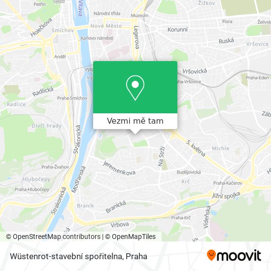 Wüstenrot-stavební spořitelna mapa
