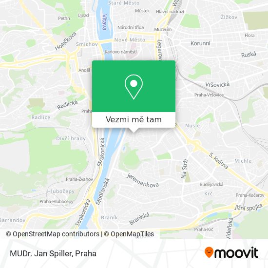 MUDr. Jan Spiller mapa