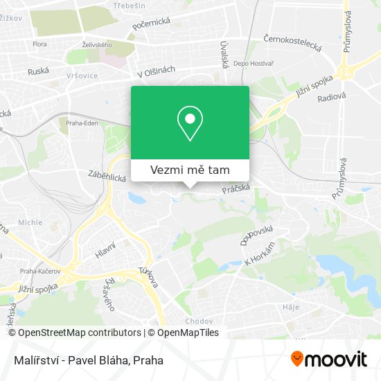 Malířství - Pavel Bláha mapa