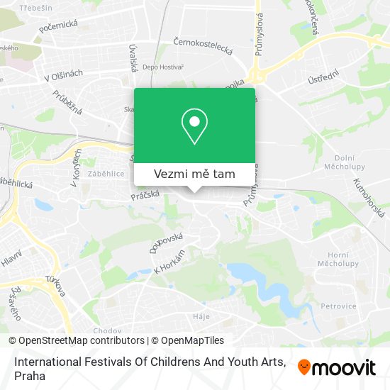 International Festivals Of Childrens And Youth Arts mapa