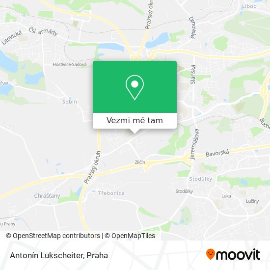 Antonín Lukscheiter mapa