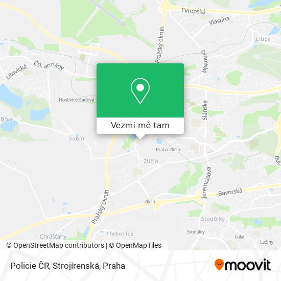 Policie ČR, Strojírenská mapa
