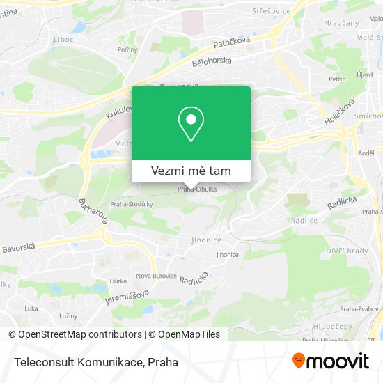 Teleconsult Komunikace mapa