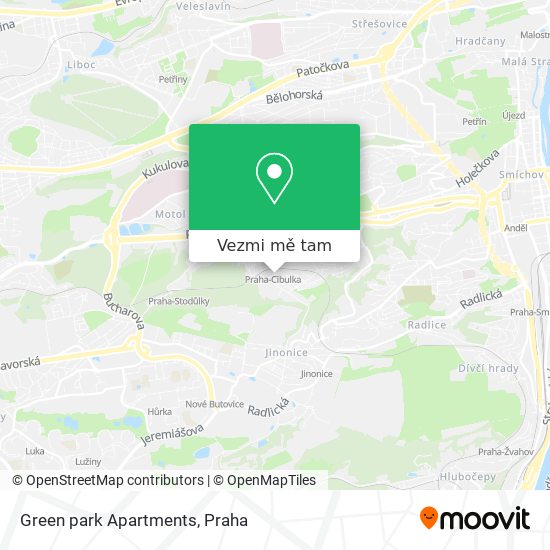 Green park Apartments mapa