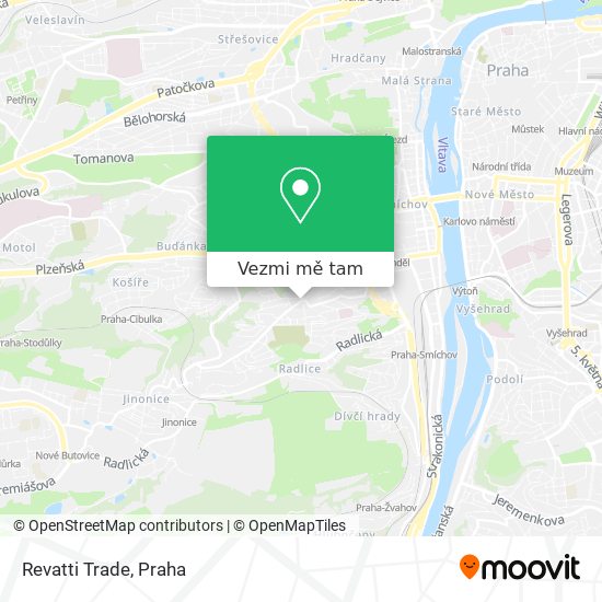 Revatti Trade mapa