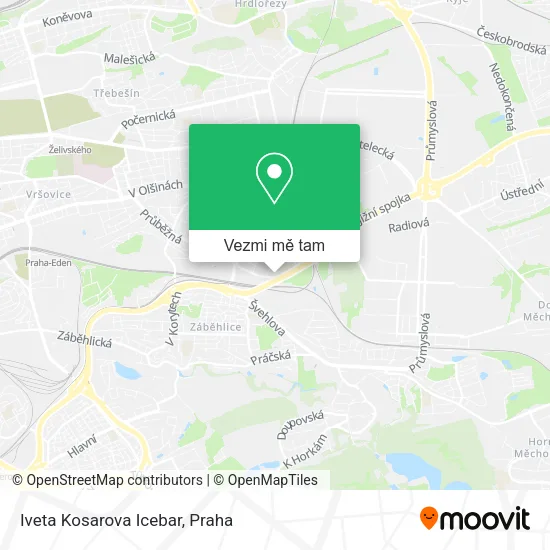 Iveta Kosarova Icebar mapa