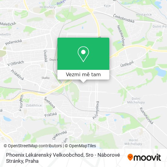Phoenix Lékárenský Velkoobchod, Sro - Náborové Stránky mapa