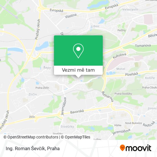 Ing. Roman Ševčík mapa