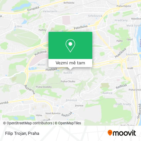 Filip Trojan mapa