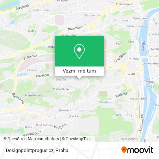 Designpointprague.cz mapa