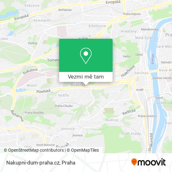 Nakupni-dum-praha.cz mapa