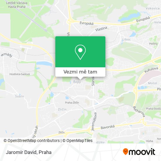 Jaromír David mapa