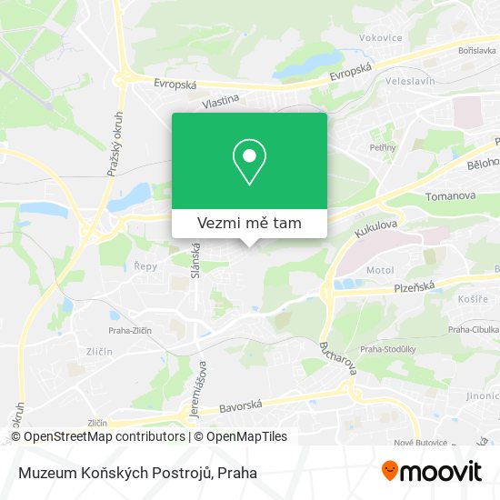 Muzeum Koňských Postrojů mapa
