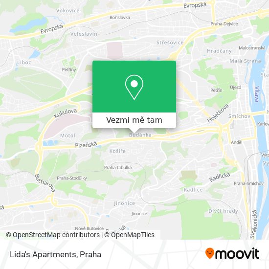 Lida's Apartments mapa