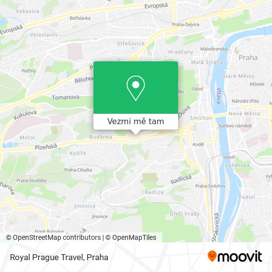 Royal Prague Travel mapa