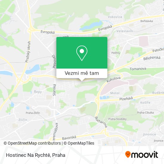 Hostinec Na Rychtě mapa